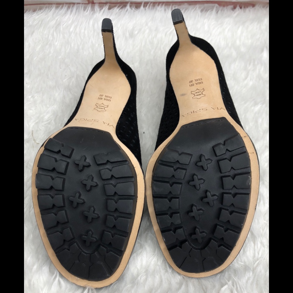 Via Spiga leather suede ankle strap shoes size 8M - Picture 11 of 11